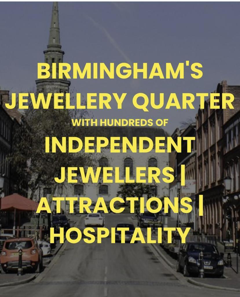 Cool Top Floor Apartment Very Near Birmingham Centre Esterno foto